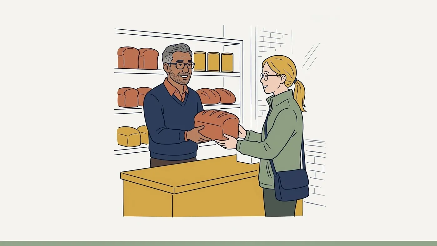 Illustration for lesson A1.3 Dev's shop