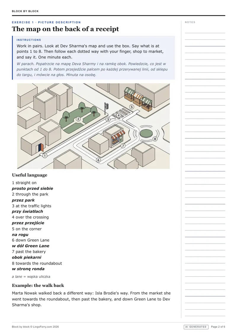 Student sheet · exercise 1