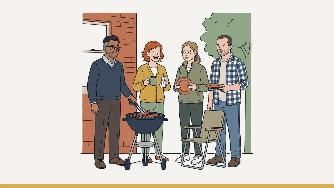 Illustration for lesson A2.3 Meet the neighbours