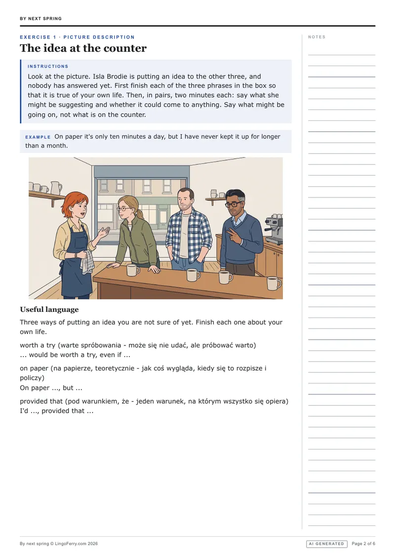 Student sheet · exercise 1
